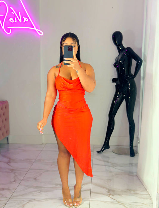 Good time Dress (Orange)