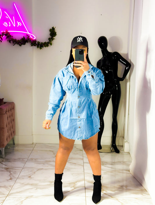 Dessi denim dress