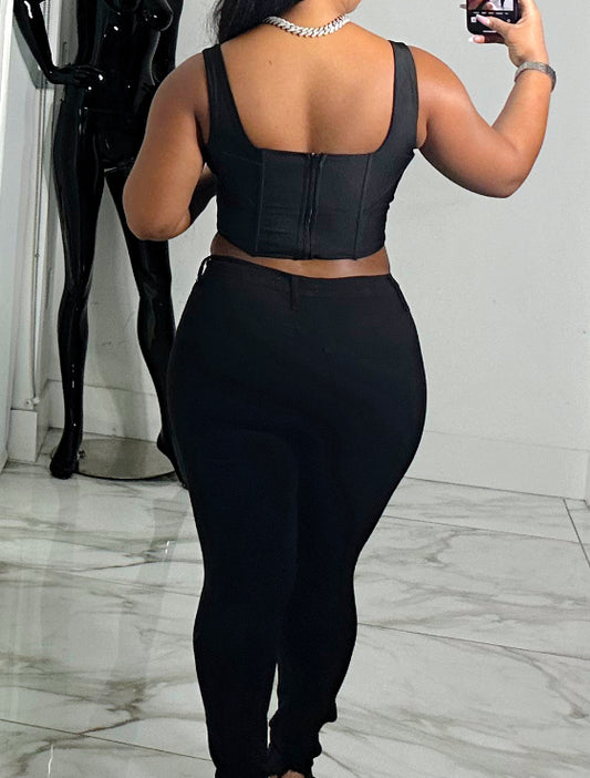 Lux Bust Top (black)