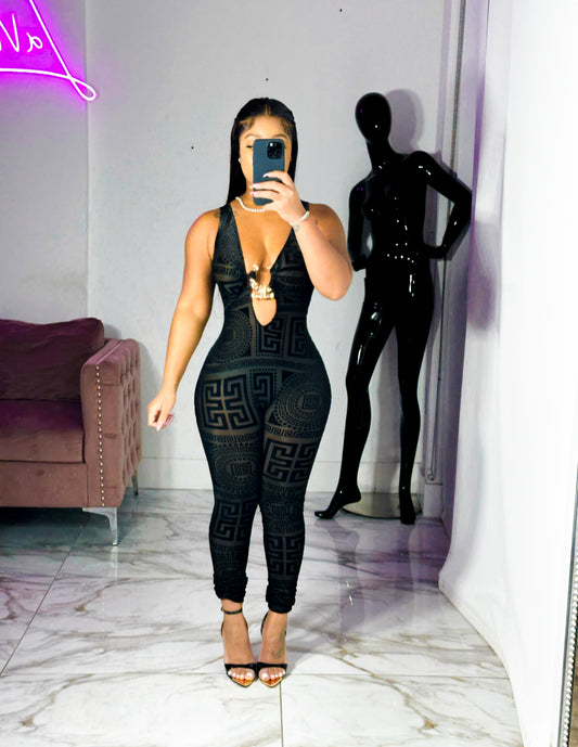 Vice black jumpsuit