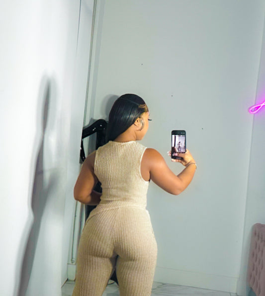 Tia short set (Nude)