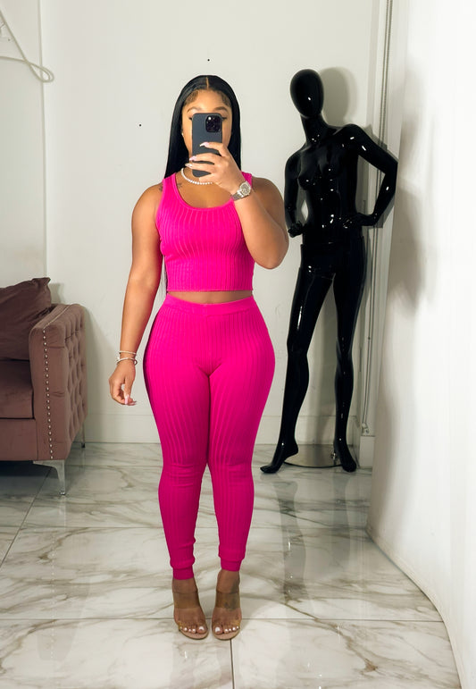 Pinky 3pc Cardigan set