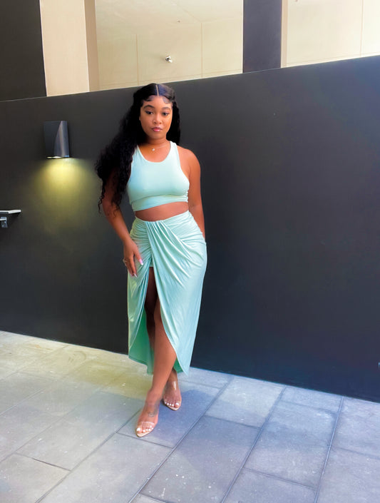 Kyra skirt Set (Mint)