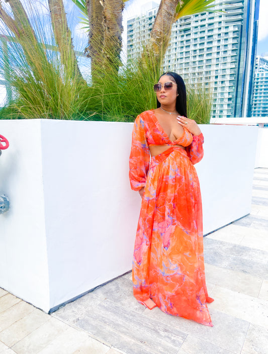 Lexii Stylz dress (orange)