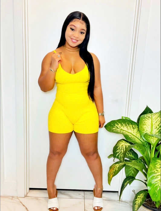 Candi knit short sets