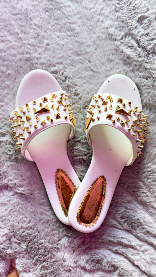 Lavish gold stone slides