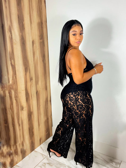 Lace me Body Jumpsuit
