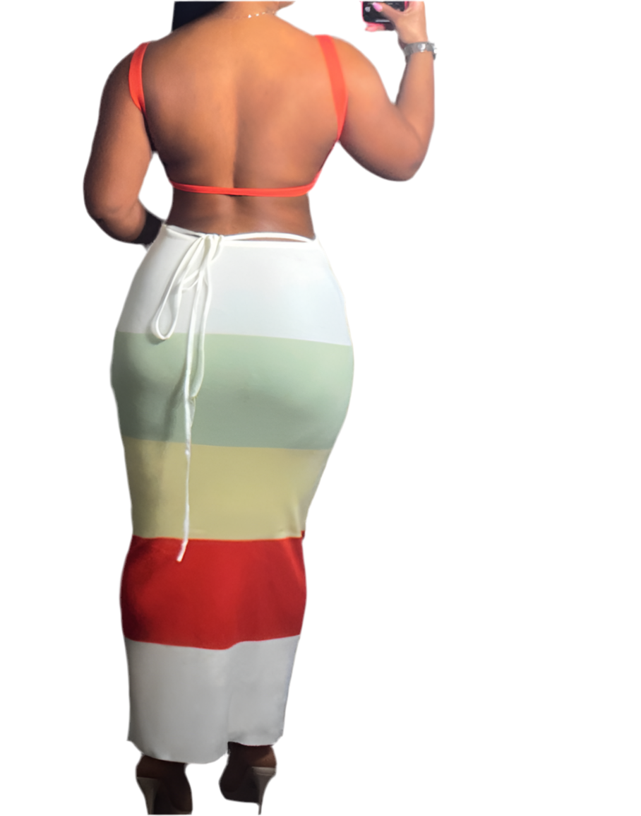 Milly Color block dress
