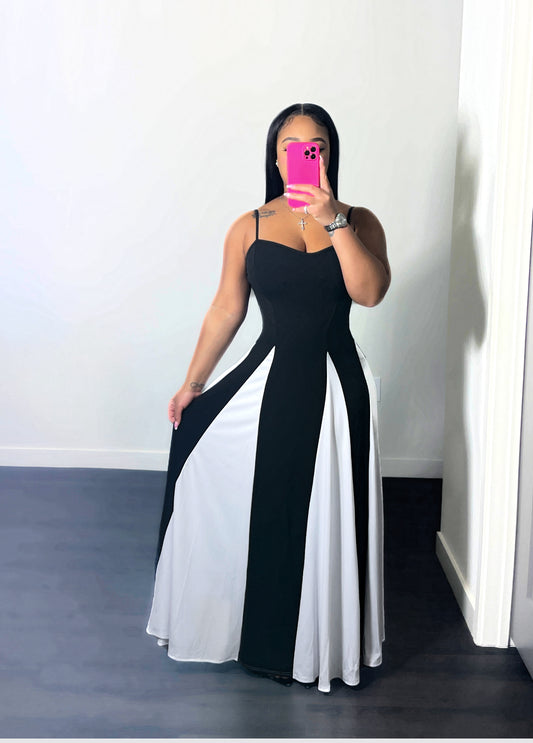 Porsha Patch Black dress