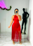 Robyn Shingle red Dress