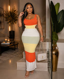 Milly Color block dress