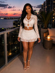 Stacey Lace skirt set
