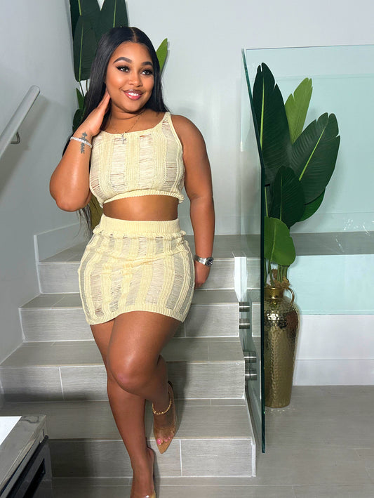 Nikki skirt set