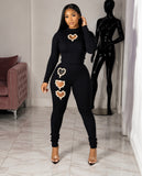 Heart sweats 2pc set