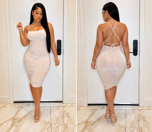 Nude Fly Dress