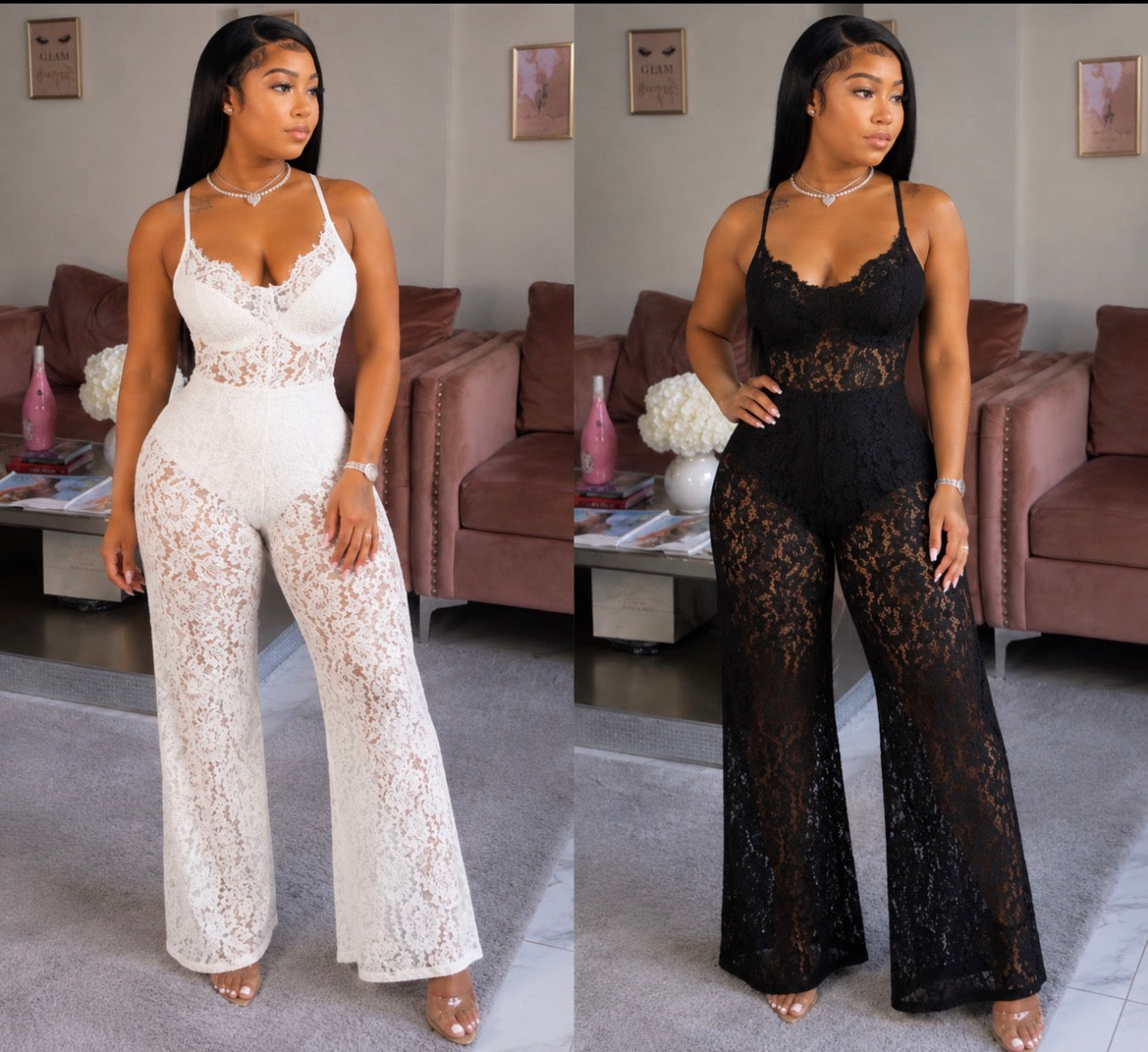 Lace me Body Jumpsuit
