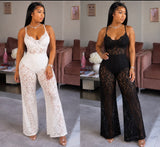 Lace me Body Jumpsuit