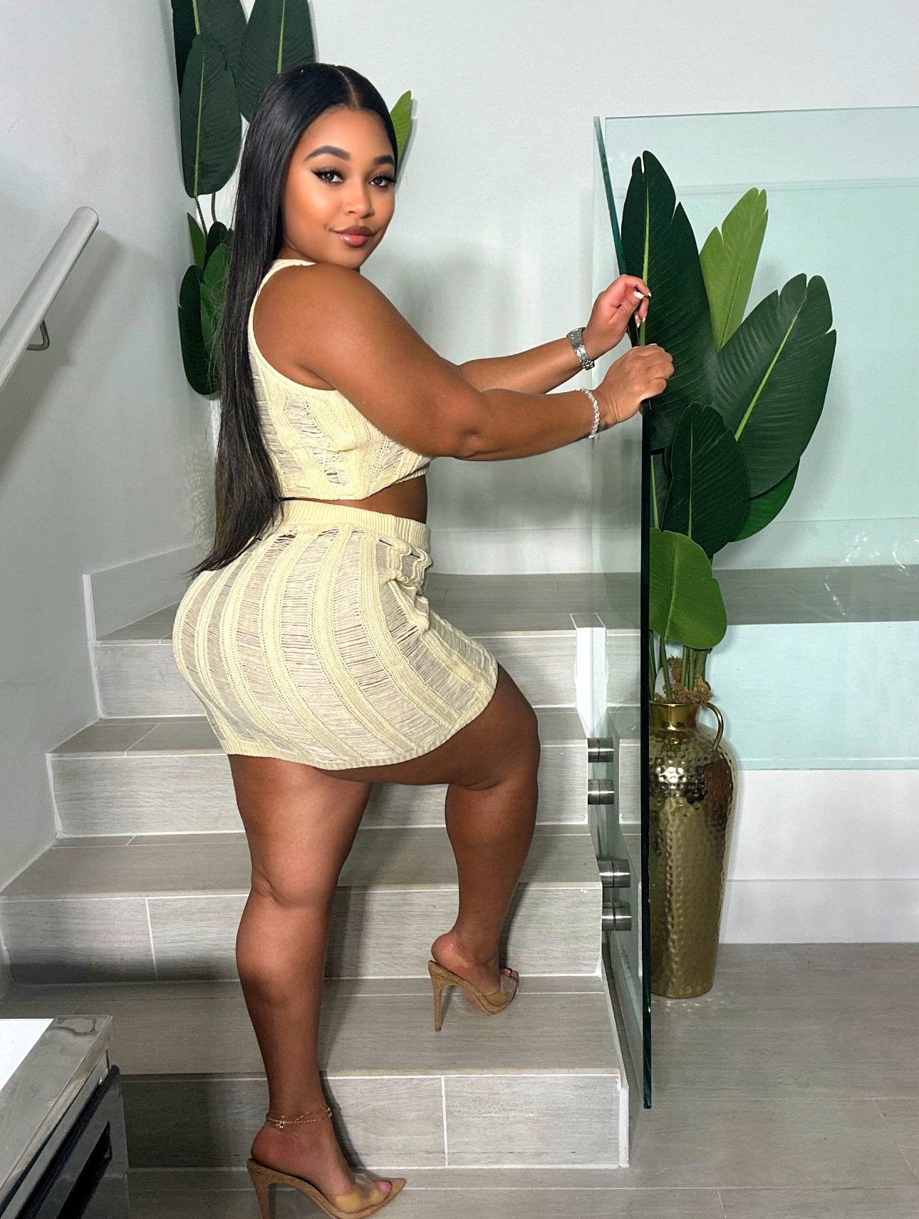 Nikki skirt set