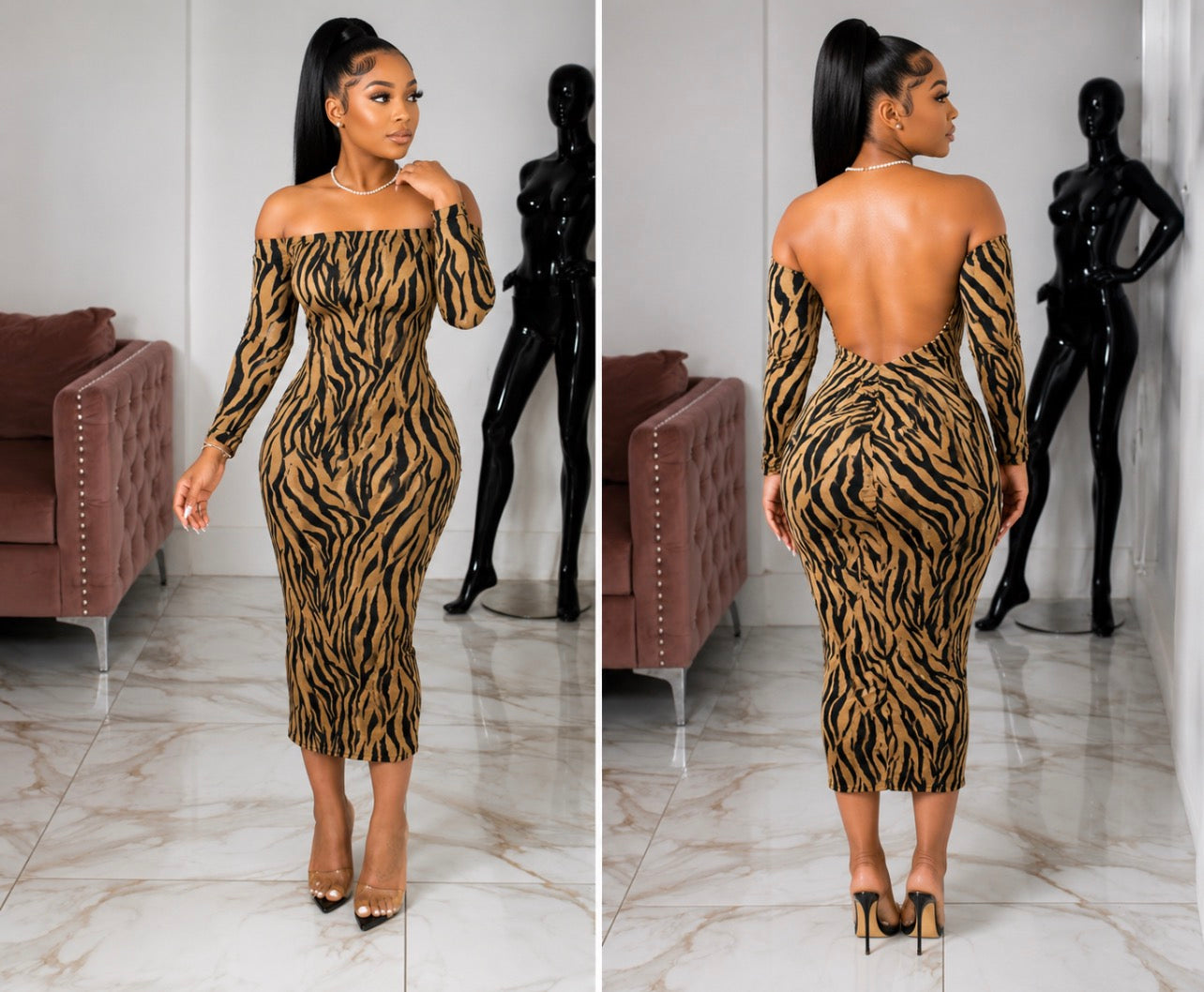 Sza Print dress