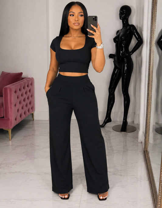Kelly Pants set (black)