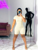 Milo Beige body Romper