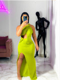 Lux Lavish Green dress