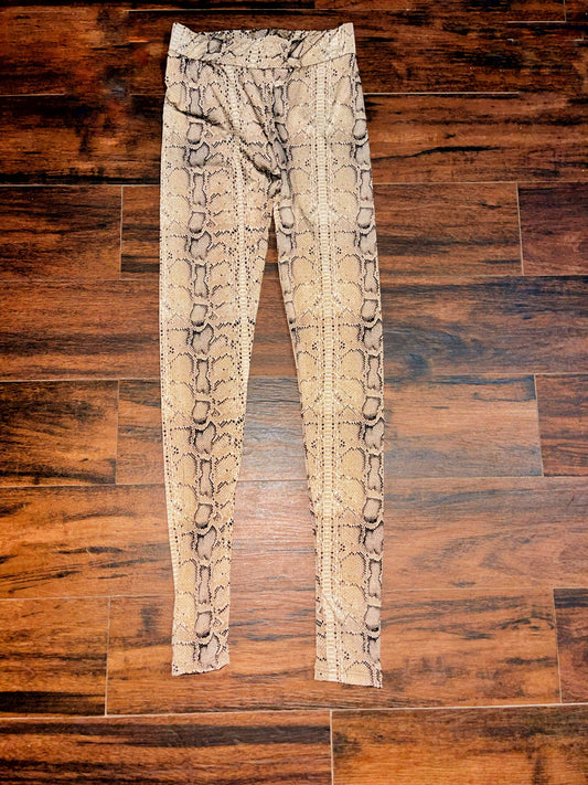 Snake print bottoms